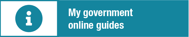 mygovernmentonline user guides button